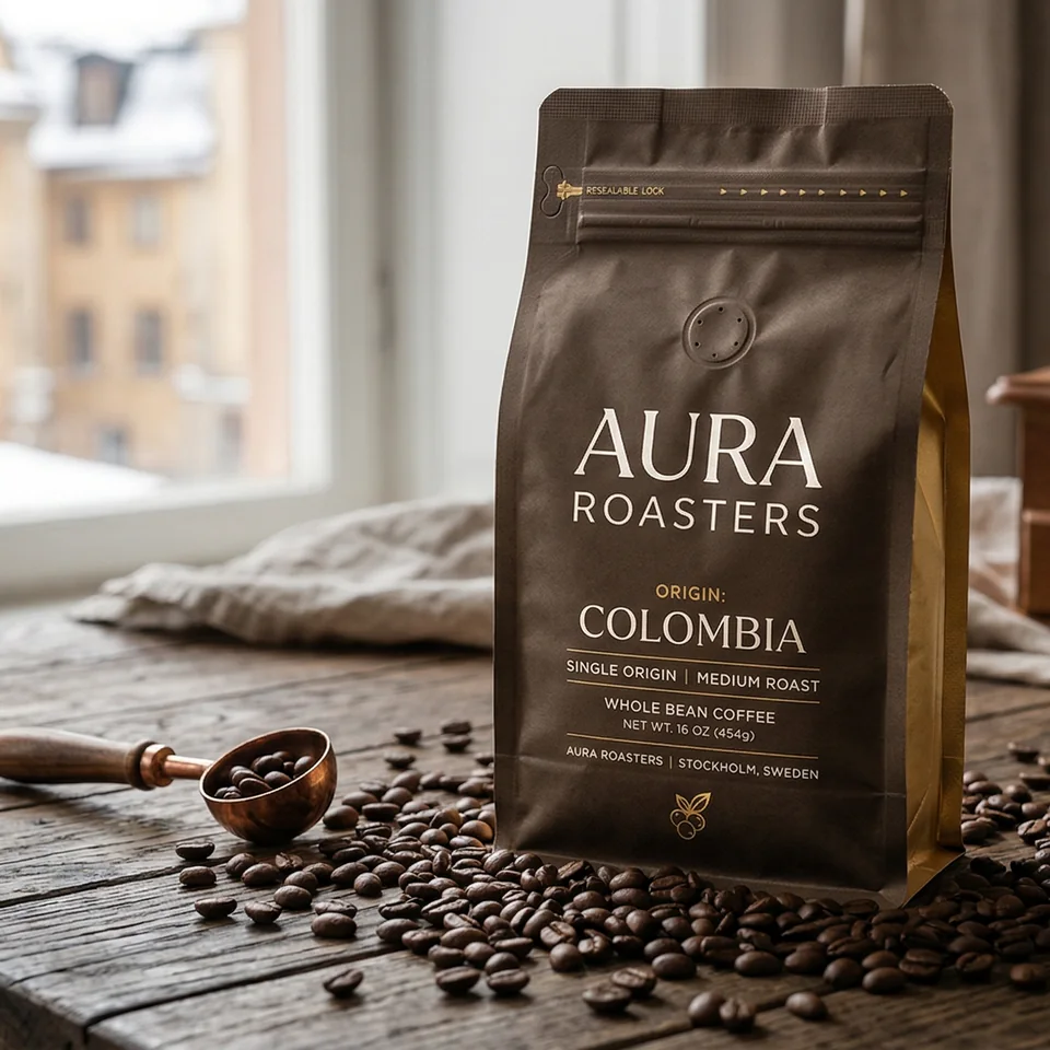 Пачка кофе ЧАШКА КОФЕ Colombia Huila